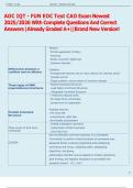 AOC IQT - FUN EOC Test CAO Exam Newest  2025&sol;2026 With Complete Questions And Correct  Answers &vert;Already Graded A&plus;&vert;&vert;Brand New Version&excl;