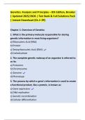 Genetics&colon; Analysis and Principles &ndash; 8th Edition&comma; Brooker  &vert; Updated 2025&sol;2026 &vert; Test Bank & Full Solutions Pack  &vert; Instant Download &lpar;Ch&period;1&ndash;29&rpar;