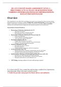 RN ATI CONCEPT-BASED ASSESSMENT LEVEL 4 &ndash;  PROCTORED ACTUAL EXAM &vert; 150 QUESTIONS WITH  VERIFIED ANSWERS & RATIONALES &lpar;2025&sol;2026 EDITION&rpar;  INSTANT PDF DOWNLOAND 
