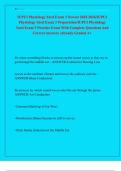 IUPUI Physiology Yard Exam 3 Newest 2025-2026&sol;IUPUI  Physiology Yard Exam 3 Preparation&sol;IUPUI Physiology  Yard Exam 3 Practice Exam With Complete Questions And  Correct Answers &vert;Already Graded A&plus; 
