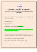 ATI&colon; RN COMFORT&comma; REST&comma; AND SLEEP ASSESSMENT 2&period;0 QUESTIONS WITH CORRECT EXPLAINED ANSWERS &lpar;A GRADE&rpar; 2025-2026