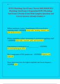IUPUI Physiology Yard Exam 2 Newest 2025-2026&sol;IUPUI  Physiology Yard Exam 2 Preparation&sol;IUPUI Physiology  Yard Exam 2 Practice Exam With Complete Questions And  Correct Answers &vert;Already Graded A&plus; 