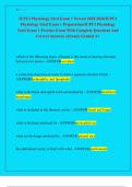 IUPUI Physiology Yard Exam 1 Newest 2025-2026&sol;IUPUI  Physiology Yard Exam 1 Preparation&sol;IUPUI Physiology  Yard Exam 1 Practice Exam With Complete Questions And  Correct Answers &vert;Already Graded A&plus; 