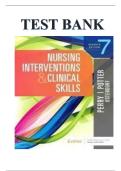 Test Bank For Nursing Interventions And Clinical Skills 7th Edition By Potter 2025&sol;2026