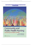 TEST BANK FOR COMMUNITY AND PUBLIC HEALTH NURSING 10TH EDITION &lpar;LWW&comma; 2021&rpar; BY RECTOR AND STANLEY&comma; ISBN NO&semi; 9781975123048&comma; ALL CHAPTERS COVERED &lpar;NEWEST 2025&rpar;