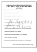 NAB-NHA LINE OF SERVICE EXAM 2023 &vert; TEST READY&quest; ALWAYS&period; READY WITH OUR ACCURATE ANSWERS&excl;