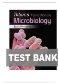 TEST BANK FOR Talaro's Foundations in Microbiology 12th Edition Barry Chess and Kathleen Park Talaro &lpar;CHAPTERS 1-27&rpar; &vert;&vert;Complete A&plus; Guide