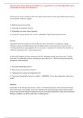MENTAL HEALTH RN HESI EXIT VERSION 1 &lpar;V1&rpar; QUESTIONS & ANSWER REVISION SELF ASSESSMENT GUIDE 2025 GRADED A&plus;