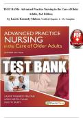 Test Bank for Advanced Practice Nursing in the Care of Older Adults 2nd Edition by Kennedy-Malone
