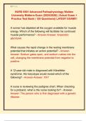 NURS 6501 Advanced Pathophysiology Walden  University Midterm Exam &lpar;2025&sol;2026&rpar; &vert; Actual Exam &plus;  Practice Test Bank &vert; 120 Questions&vert;&vert; LATEST EXAM&excl;&excl;&excl; 