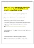 WGU D270 Final Exam Questions And Correct Answers &vert; Latest Update 2026&sol;2027 &vert; Already Graded A&plus; &vert; Guaranteed Success&period;