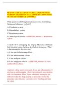 LATEST UPDATE 2025&sol;2026 &ndash; REX-PN Actual Exam &lpar;210 Questions with Detailed Verified Answers&rpar;