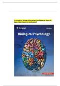TestBank For Biological Psychology&comma; 14th Edition&comma; James W&period; Kalat Test Bank &vert;&vert; Complete Guide A&plus; 2024&vert;2025