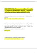 WGU D089 Objective Assessment Exam &vert; WGU D089 &sol; D089 Pre &ndash; Assessment Exam & WGU D089 FINAL EXAM &sol; WGU D089 &ndash; PRINCIPLES OF ECONOMICS FINAL EXAM QUESTIONS & CORRECT ANSWERS &vert; VERIFIED ANSWERS &vert; NEWEST 2026&sol;2027 ACTUAL 170 Q & A &vert; ALREADY GRADED A&plus; &vert; 100&percnt; 