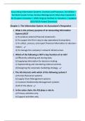 Accounting Information Systems&colon; Controls and Processes&comma; 3rd Edition &ndash; Test Bank &lpar;Leslie Turner&comma; Andrea Weickgenannt&comma; Mary Kay Copeland&rpar; &vert; All Chapters Complete &vert; 100&percnt; Original Verified A&plus; Solutions &vert; Updated 2025&sol;2026 Instant Download