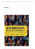 Test Bank for Intermediate Microeconomics&colon; A Modern Approach 10th Edition by Hal R&period; Varian and Marc Melitz isbn-2 Graded A&plus;Test Bank for Intermediate Microeconomics&colon; A Modern Approach Edition by Hal R&period; Varian and Marc Melitz isbn-
