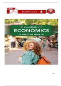 TEST BANK for Essentials of Economics&comma; 9th Edition by N&period; Gregory Mankiw &vert; Complete Chapters &vert; 100&percnt; Verified & Updated 2025