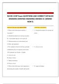 ANCC FNP Board Questions &lpar;2025&rpar; Exam Latest Already Graded A&plus;