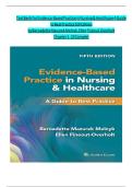 Evidence-Based Practice in Nursing & Healthcare &ndash; Practice Questions & Rationalized Answers &lpar;5th Edition&comma; Melnyk&rpar; - PDF