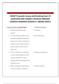 FISDAP Paramedic Airway and Breathing Exam V2 QUESTIONS AND CORRECT DETAILED ANSWERS &lpar;VERIFIED ANSWERS&rpar; GRADED A&plus; &lpar;BRAND NEW&excl;&excl;&rpar;