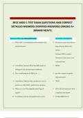 BECC MOD 1 TEST EXAM QUESTIONS AND CORRECT DETAILED ANSWERS &lpar;VERIFIED ANSWERS&rpar; GRADED A&plus; &lpar;BRAND NEW&excl;&excl;&rpar; 
