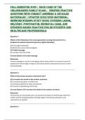 Fall Semester 2025 &vert; NACE Care of the Childbearing Family Exam &vert;  Verified Practice Questions with Correct Answers & Detailed Rationales &vert; Updated 2025&sol;2026 Maternal-Newborn Nursing Study Guide Covering Labor&comma; Delivery&comma; Postpartum&comma; Neonatal Care&comma; and Evid