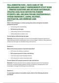 Fall Semester 2025 &vert; NACE Care of the Childbearing Family Comprehensive Study Guide &vert;  Verified Questions and Detailed Rationales &vert; Updated 2025&sol;2026 Edition for Nursing Students&comma; RNs&comma; and Healthcare Professionals &vert; Covers Pregnancy&comma; Labor&comma; Delivery&comma; Post
