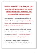 HESI Exit Exam v1 2025&colon; Comprehensive Study Guide & Practice Tests