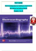 Electrocardiography for Healthcare Professionals &lpar;6th Edition&comma; Kathryn Booth&rpar; &ndash; Complete Test Bank &lpar;Chapters 1&ndash;15&rpar;