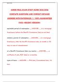 ASREB Final Exam 2025&colon; Air Safety & Risk Management Study Guide