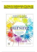 Fundamentals of Nursing&comma; 3rd Edition&colon; Complete Test Bank &lpar;Yoost & Crawford&rpar;