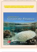 Fundamentals of Corporate Finance &lpar;13th Edition&rpar; &ndash; Ross&comma; Westerfield & Jordan &vert; Complete Solutions Manual with Questions and Answers