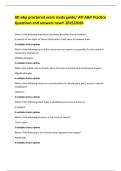 Ati a&p proctored exam study guide&sol; ATI A&P Practice Questions and answers new&excl;&excl; 2025&sol;2026 