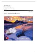 Test Bank for Introduction to Chemistry 5th Edition by Rich Bauer |ISBN: 9781260085303| Guide A+
