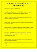 POB EXAM 3 UARK SHADWICK QUESTIONS AND ANSWERS 2025