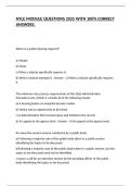 NYLE MODULE QUESTIONS 2025 WITH 100&percnt; CORRECT ANSWERS&period;