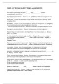 COB 487 EXAM QUESTIONS & ANSWERS