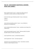 NSE 103 - EXAM REVIEW QUESTIONS & ANSWERS RATED 100&percnt; CORRECT&period;