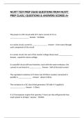 NCATT TEST PREP &lpar;QUIZ QUESTIONS FROM NCATT PREP CLASS&period;&rpar; QUESTIONS & ANSWERS SCORED A&plus;