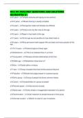 HCA 101 2026&sol;2027 QUESTIONS AND SOLUTIONS GUARANTEE A&plus;