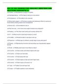 HCA 101 EOC EXAMINATION 2026&sol;2027 QUESTIONS AND SOLUTIONS GUARANTEE A&plus;