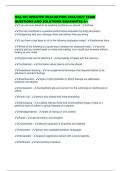 HCA 101 UPDATED EVALUATION 2026&sol;2027 EXAM QUESTIONS AND SOLUTIONS GUARANTEE A&plus;