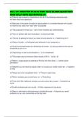 HCA 101 UPDATED EVALUATION TEST EXAMS QUESTIONS AND SOLUTIONS GUARANTEE A&plus;