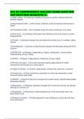 HCA 101 COMPREHENSIVE 2026&sol;2027 EXAMS QUESTIONS AND SOLUTIONS GUARANTEE A&plus;