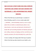 NUR 445 Exam 2 Guide 2025 &vert; Healthcare Systems & Policy &vert; Nursing Leadership Course