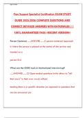 Peer Support Specialist Certification Exam Guide 2025 &vert; State Certification &vert; Mental Health & Recovery