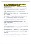 P99 LOW PRESSURE BOILERS FINAL PAPER UPDATED QUESTIONS AND ANSWERS GRADED A&plus;