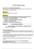 D333 &sol; Study Guide V2 &sol; 2025&sol;2026 &sol; Verified Questions & Answers