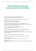 HIST 1020 Ferguson - Final Exam Study Guide questions and correct answers