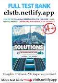 Solutions and Answer Guide for Foundations of Investments&comma; 1st Edition